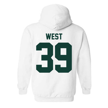 Michigan State - NCAA Football : Elisha West - Classic Shersey Hooded Sweatshirt-4
