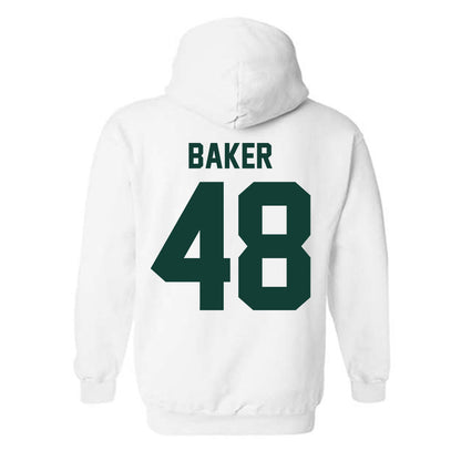 Michigan State - NCAA Football : Charlie Baker - Classic Shersey Hooded Sweatshirt-1