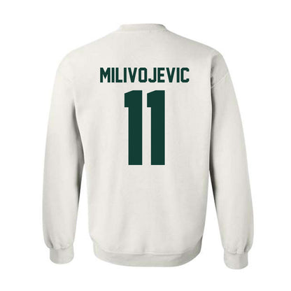 Michigan State - NCAA Football : Alessio Milivojevic - Classic Shersey Crewneck Sweatshirt-1