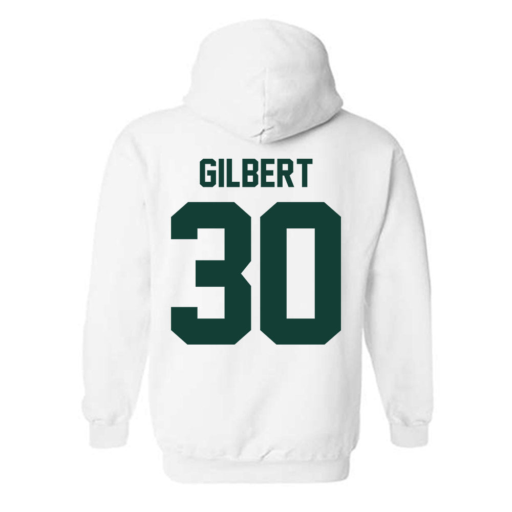 Michigan State - NCAA Men's Ice Hockey : Dolan Gilbert - Classic Shersey Hooded Sweatshirt-1