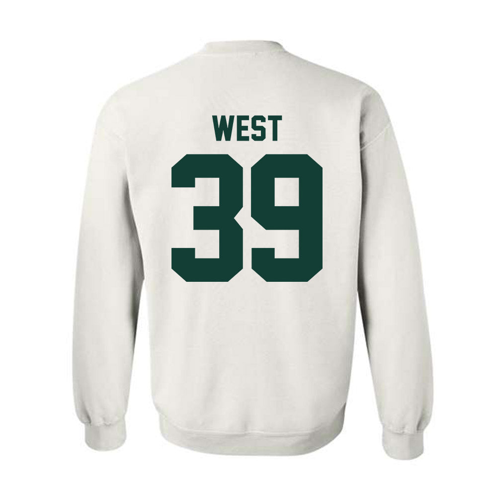 Michigan State - NCAA Football : Elisha West - Classic Shersey Crewneck Sweatshirt-4