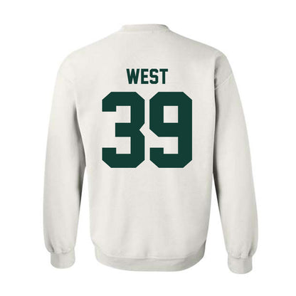 Michigan State - NCAA Football : Elisha West - Classic Shersey Crewneck Sweatshirt-4