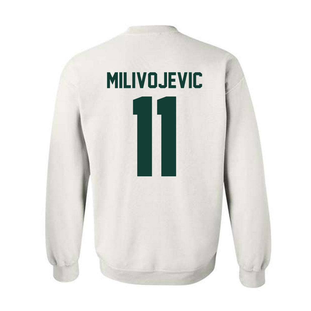Michigan State - NCAA Football : Alessio Milivojevic - Classic Shersey Crewneck Sweatshirt-1