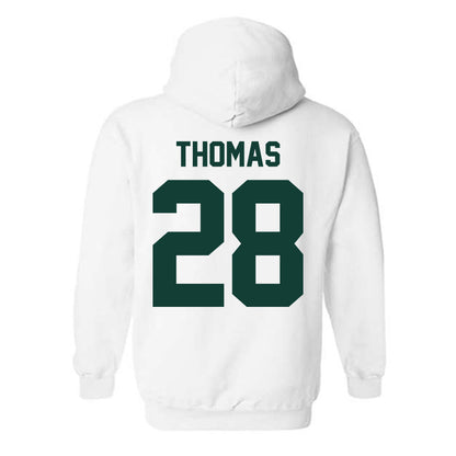 Michigan State - NCAA Football : Brayden Thomas - Classic Shersey Hooded Sweatshirt-1
