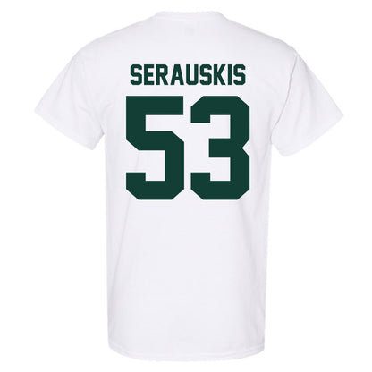 Michigan State - NCAA Football : Trey Serauskis - Classic Shersey T-Shirt-4