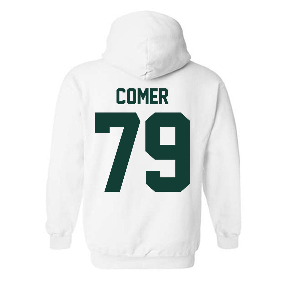 Michigan State - NCAA Football : Tristan Comer - Classic Shersey Hooded Sweatshirt-4