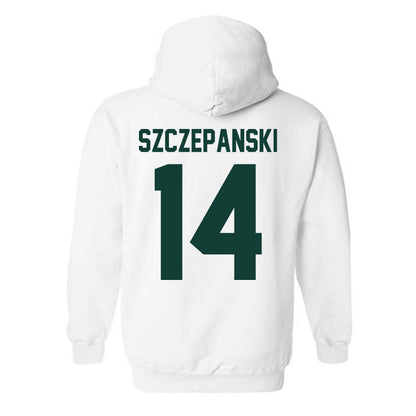 Michigan State - NCAA Baseball : Tommy Szczepanski - Classic Shersey Hooded Sweatshirt-1