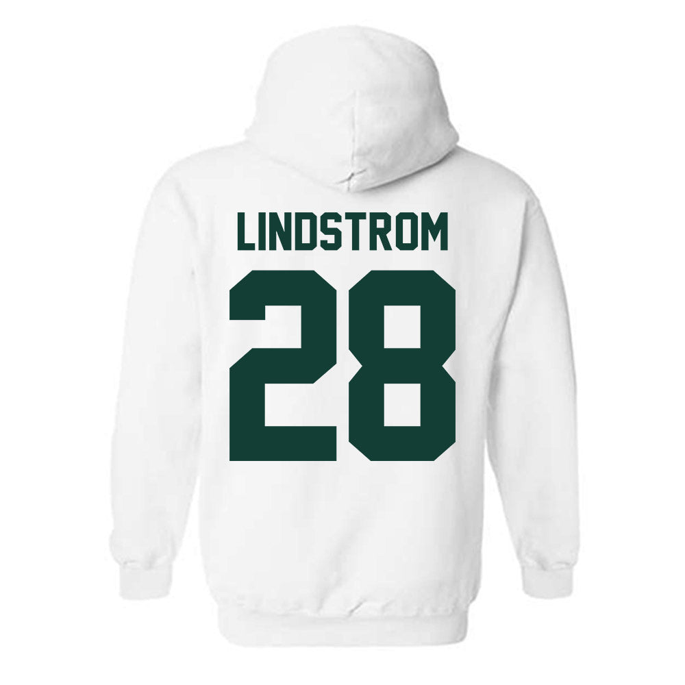 Michigan State - NCAA Men's Ice Hockey : Cayden Lindstrom - Classic Shersey Hooded Sweatshirt-1