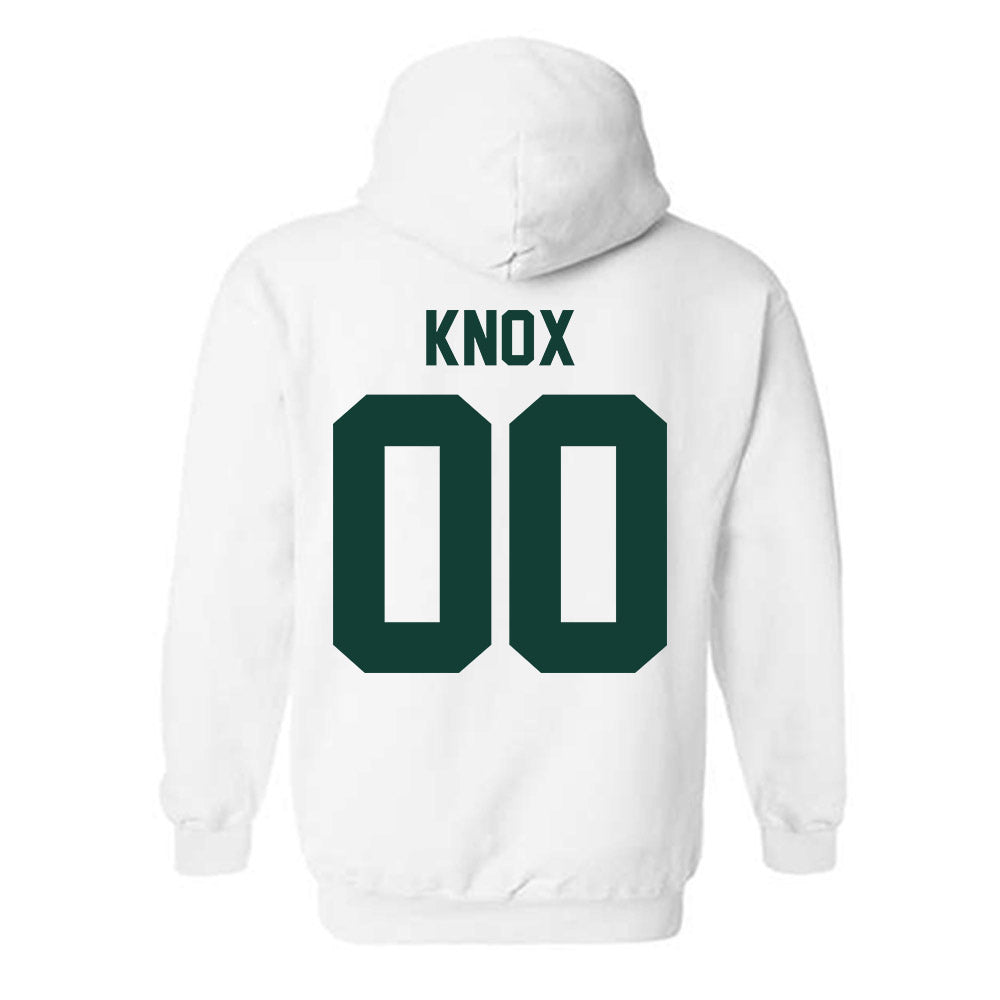 Michigan State - NCAA Men's Soccer : JEB Knox - Classic Shersey Hooded Sweatshirt-1