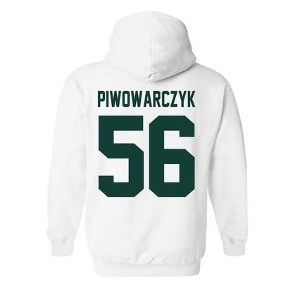 Michigan State - NCAA Football : Chris Piwowarczyk - Classic Shersey Hooded Sweatshirt-4