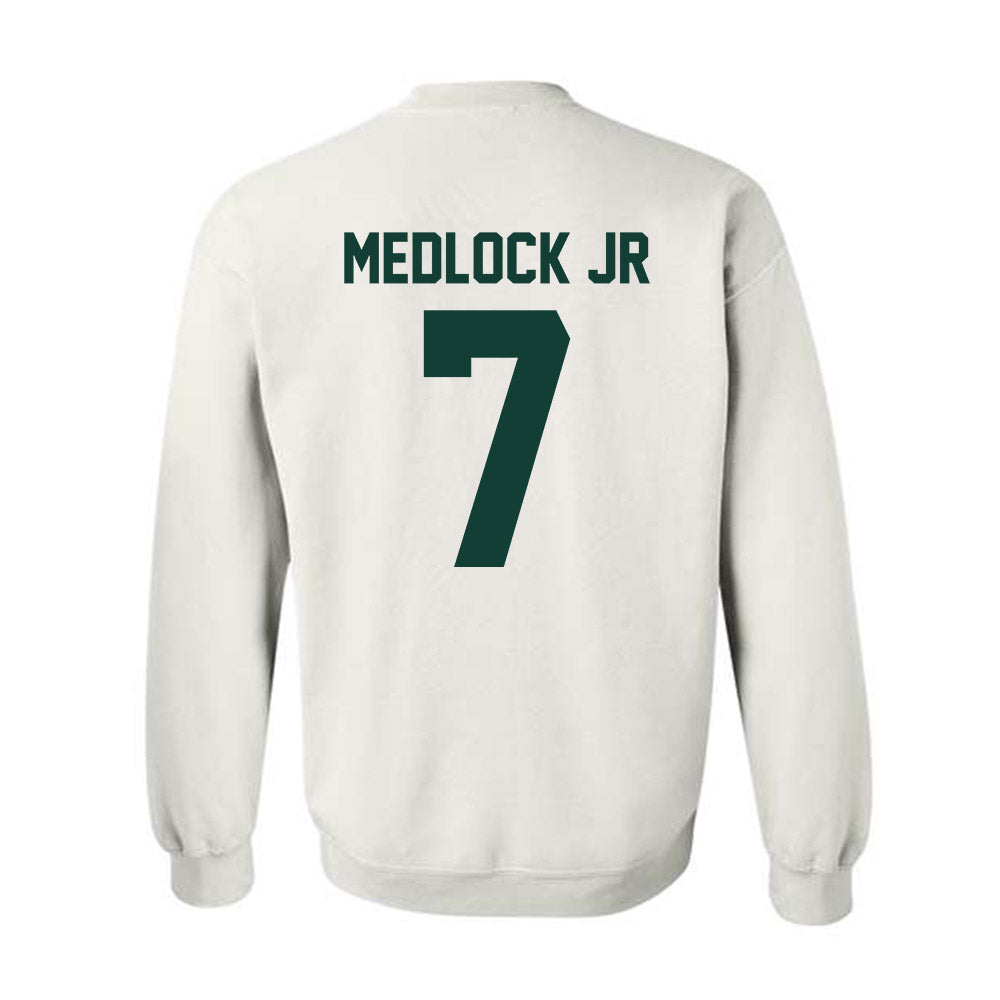 Michigan State - NCAA Men's Basketball : Carlos Medlock jr - Classic Shersey Crewneck Sweatshirt-4