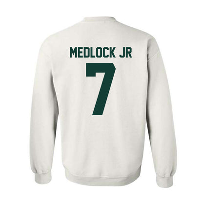 Michigan State - NCAA Men's Basketball : Carlos Medlock jr - Classic Shersey Crewneck Sweatshirt-4
