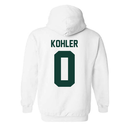 Michigan State - NCAA Men's Basketball : Jaxon Kohler - Classic Shersey Hooded Sweatshirt-1