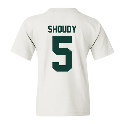Michigan State - NCAA Men's Ice Hockey : Travis Shoudy - Classic Shersey Youth T-Shirt-1