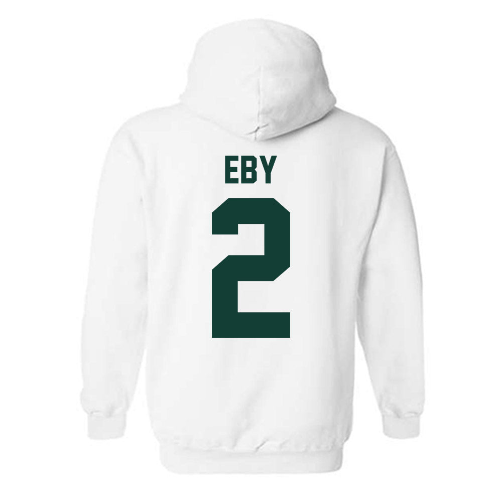 Michigan State - NCAA Men's Soccer : William Eby - Classic Shersey Hooded Sweatshirt-4