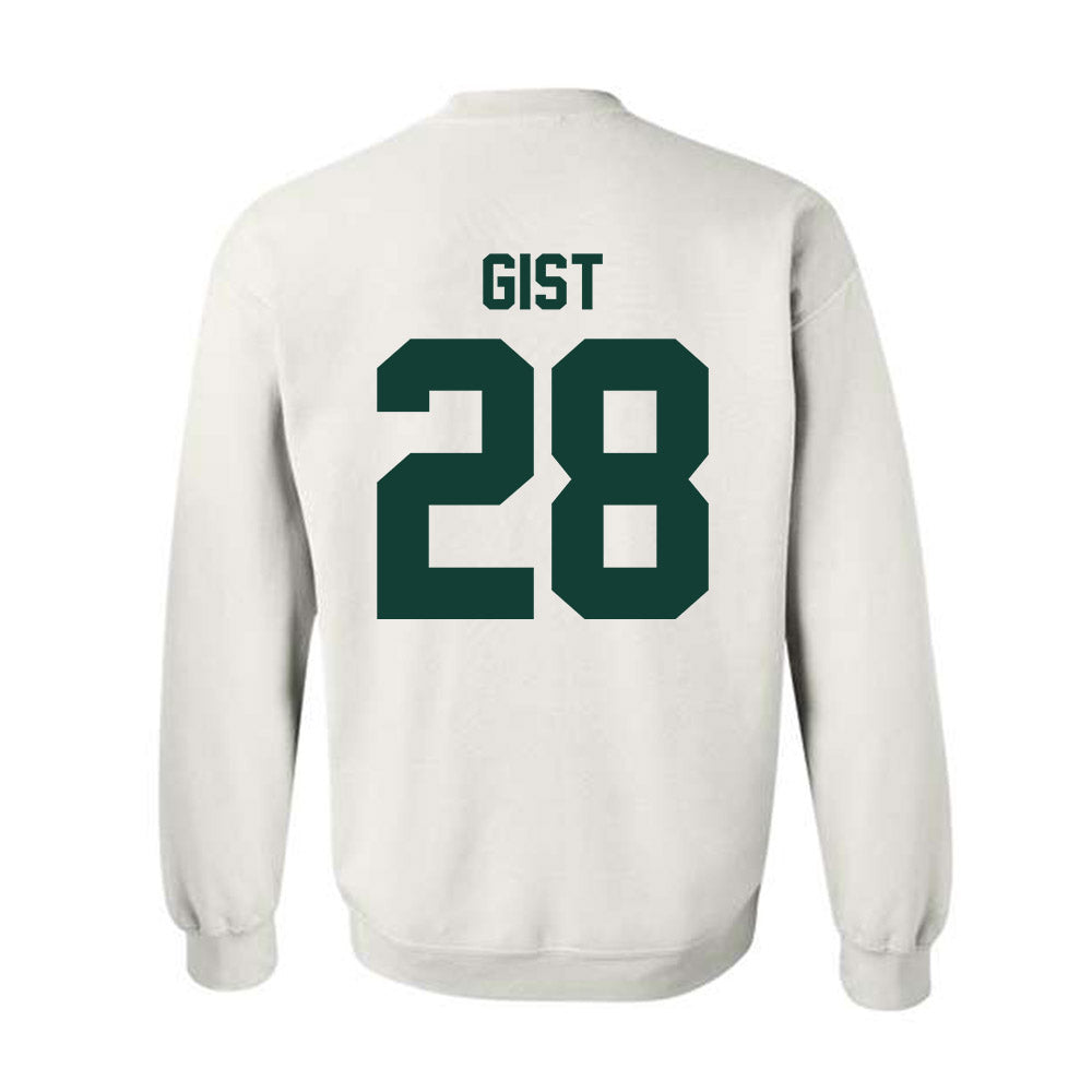 Michigan State - NCAA Football : Zion Gist - Classic Shersey Crewneck Sweatshirt-1