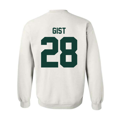 Michigan State - NCAA Football : Zion Gist - Classic Shersey Crewneck Sweatshirt-1