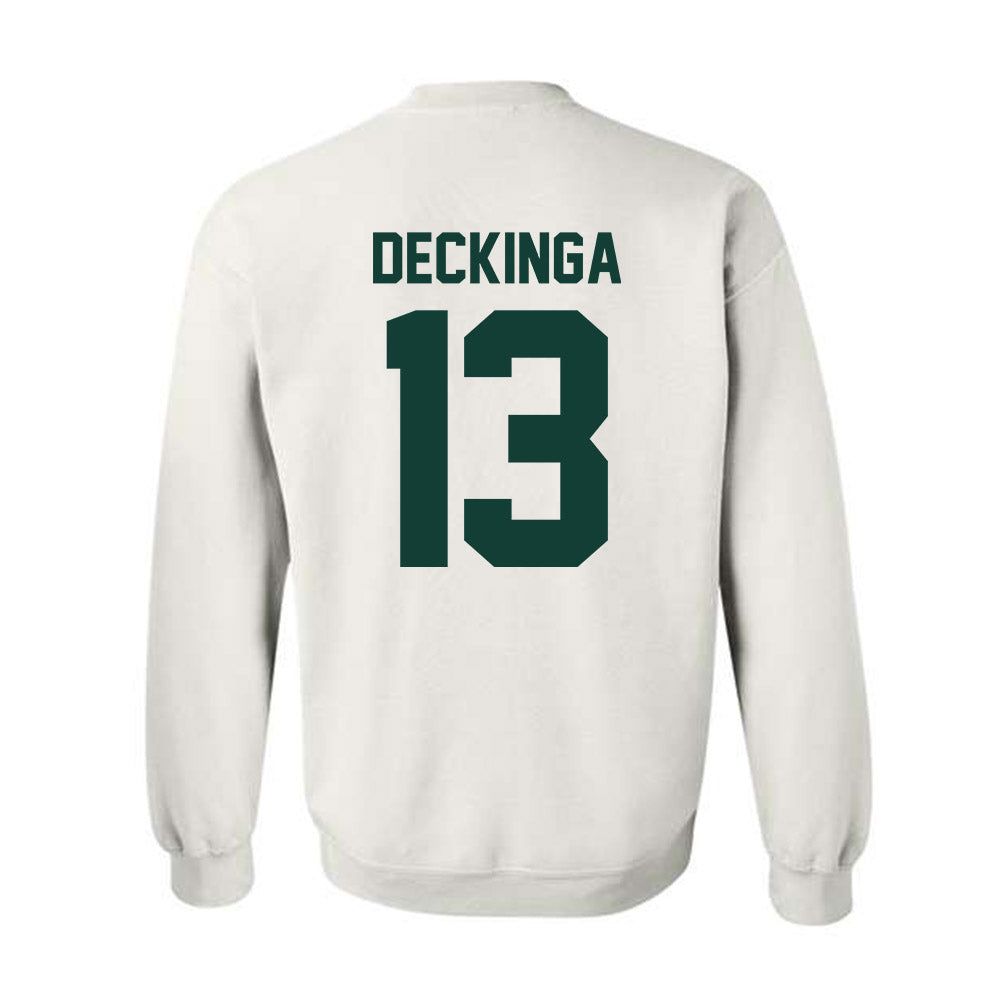 Michigan State - NCAA Baseball : CJ Deckinga - Classic Shersey Crewneck Sweatshirt-1
