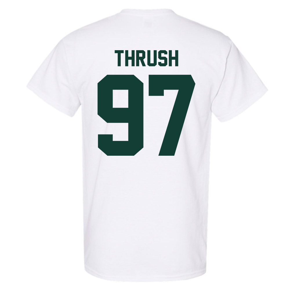 Michigan State - NCAA Football : Cal Thrush - Classic Shersey T-Shirt-4
