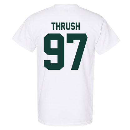 Michigan State - NCAA Football : Cal Thrush - Classic Shersey T-Shirt-4