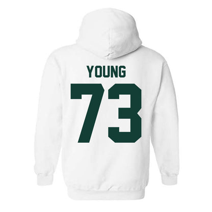 Michigan State - NCAA Football : Rustin Young - Classic Shersey Hooded Sweatshirt-1