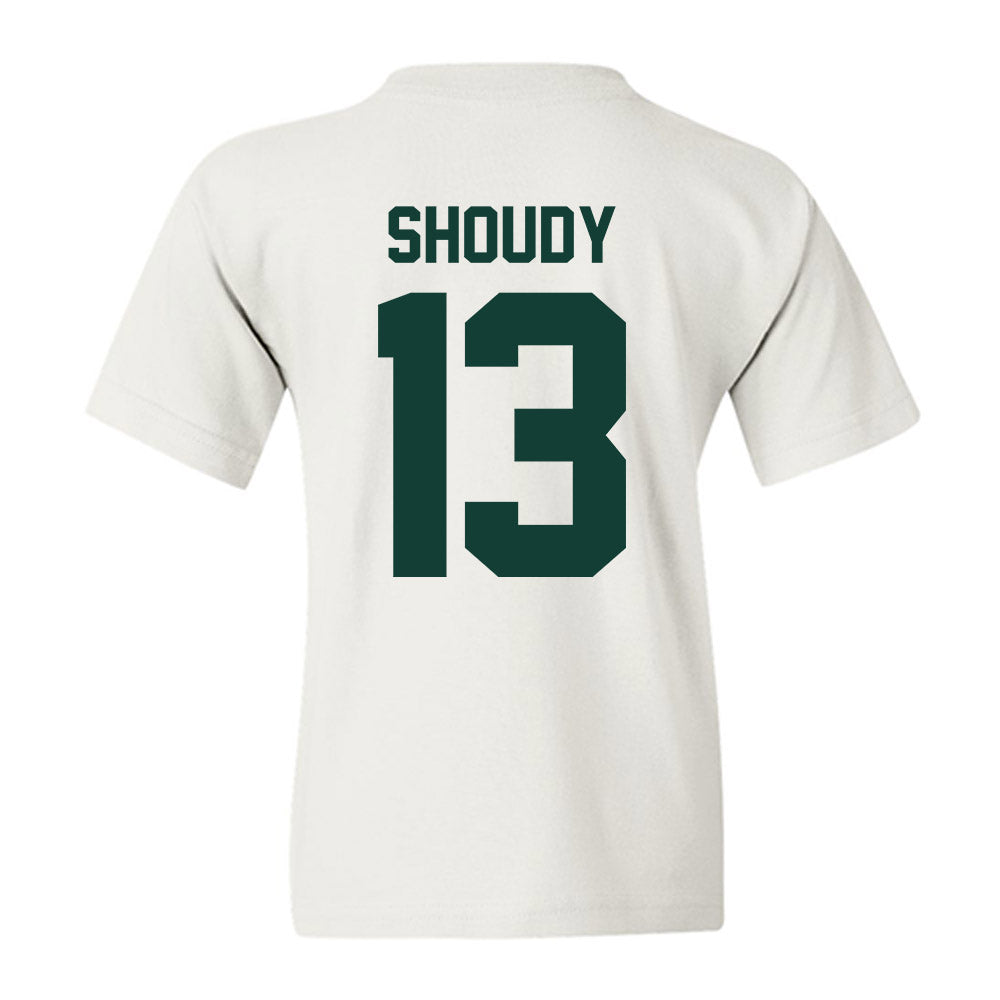 Michigan State - NCAA Men's Ice Hockey : Tiernan Shoudy - Classic Shersey Youth T-Shirt-1