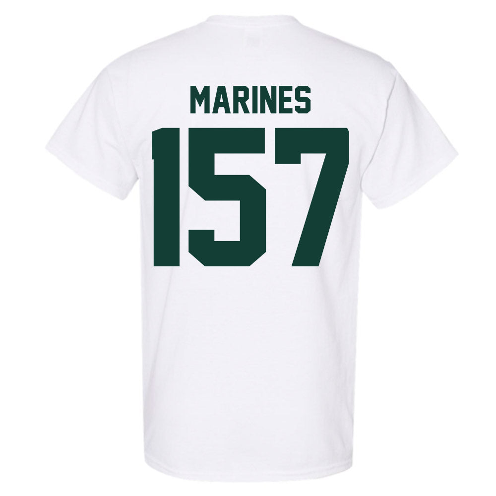 Michigan State - NCAA Wrestling : Darius Marines - Classic Shersey T-Shirt-1