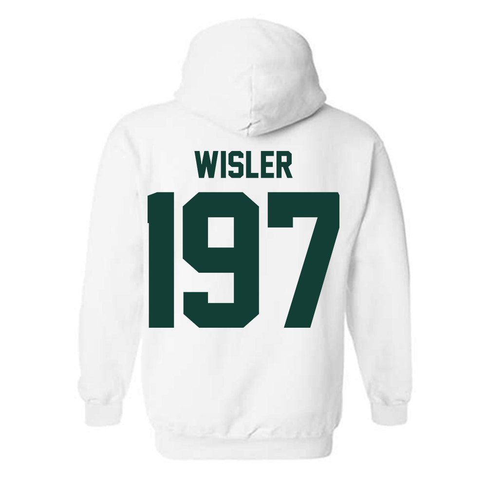 Michigan State - NCAA Wrestling : Kael Wisler - Classic Shersey Hooded Sweatshirt-1