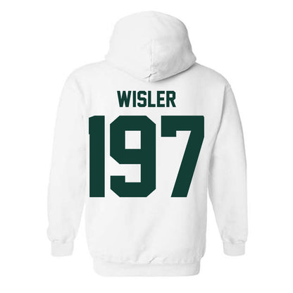 Michigan State - NCAA Wrestling : Kael Wisler - Classic Shersey Hooded Sweatshirt-1