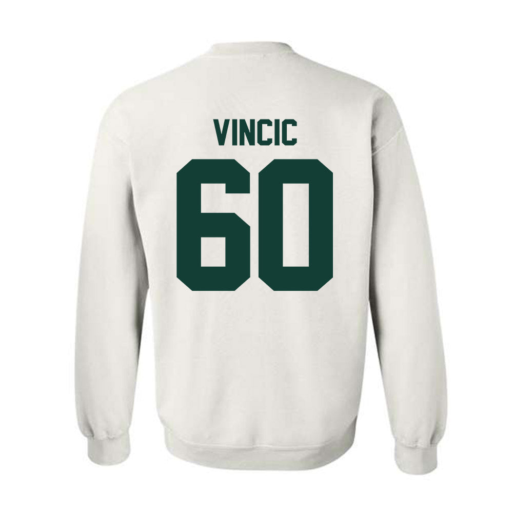 Michigan State - NCAA Football : Luka Vincic - Classic Shersey Crewneck Sweatshirt-1