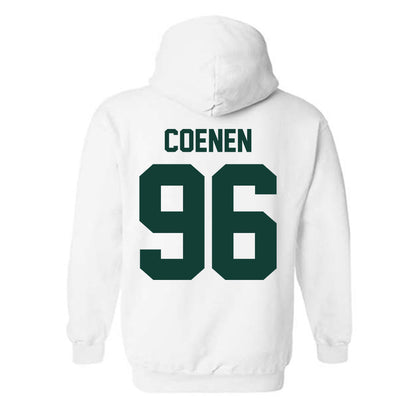 Michigan State - NCAA Football : Eli Coenen - Classic Shersey Hooded Sweatshirt-4