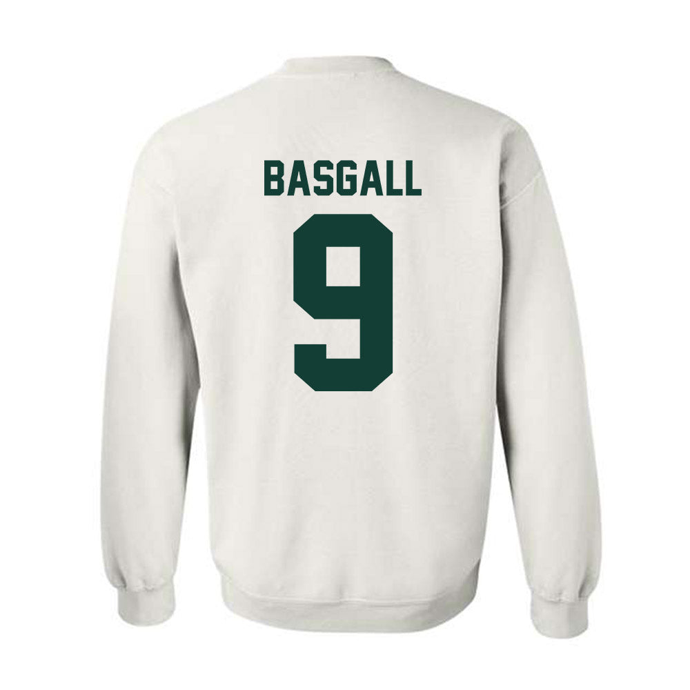Michigan State - NCAA Men's Ice Hockey : Matthew Basgall - Classic Shersey Crewneck Sweatshirt-1