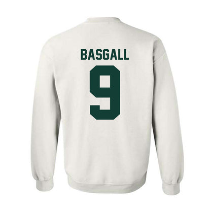 Michigan State - NCAA Men's Ice Hockey : Matthew Basgall - Classic Shersey Crewneck Sweatshirt-1