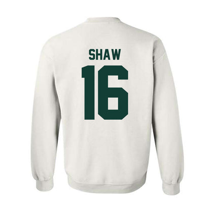 Michigan State - NCAA Football : Adam Shaw - Classic Shersey Crewneck Sweatshirt-4