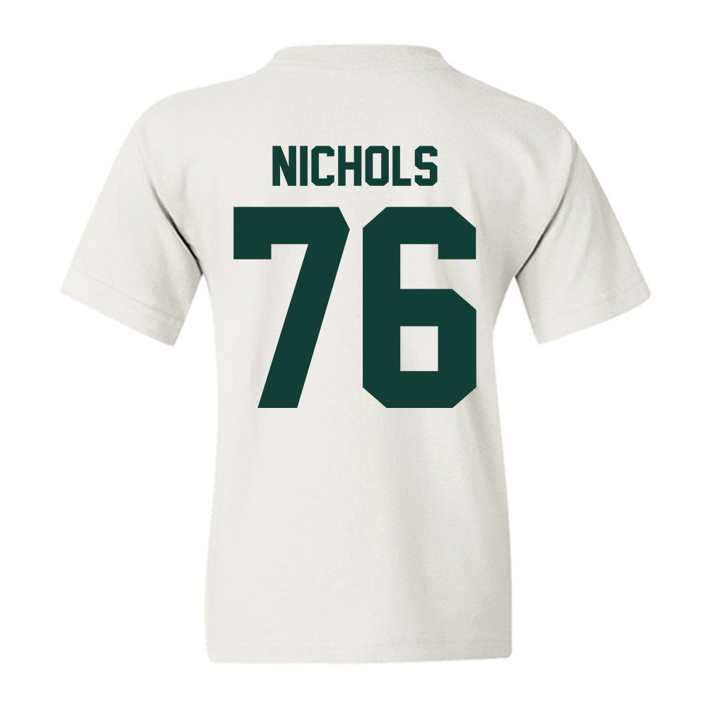 Michigan State - NCAA Football : Drew Nichols - Classic Shersey Youth T-Shirt-4