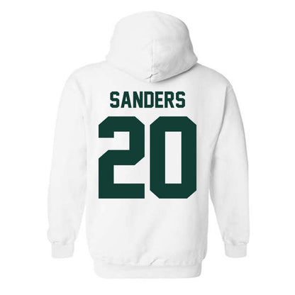 Michigan State - NCAA Men's Basketball : Nick Sanders - Classic Shersey Hooded Sweatshirt-1