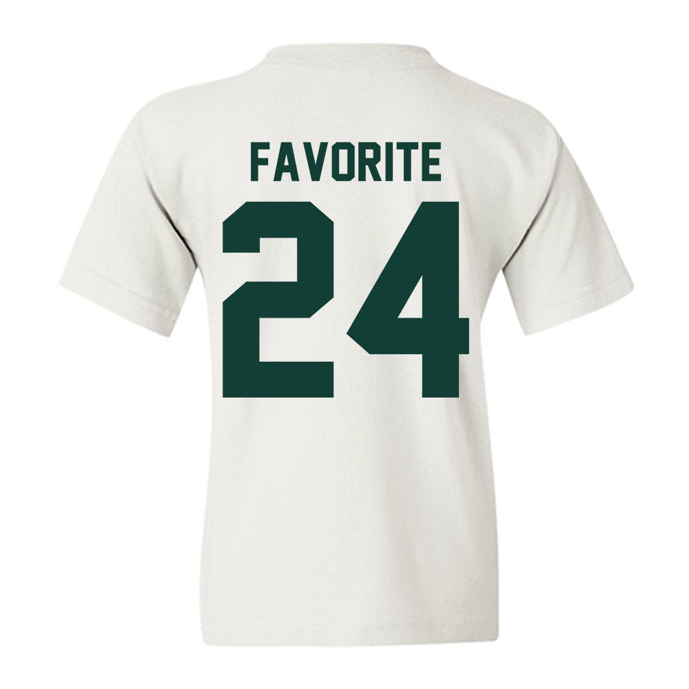 Michigan State - NCAA Football : Jeremiah Favorite - Classic Shersey Youth T-Shirt-1