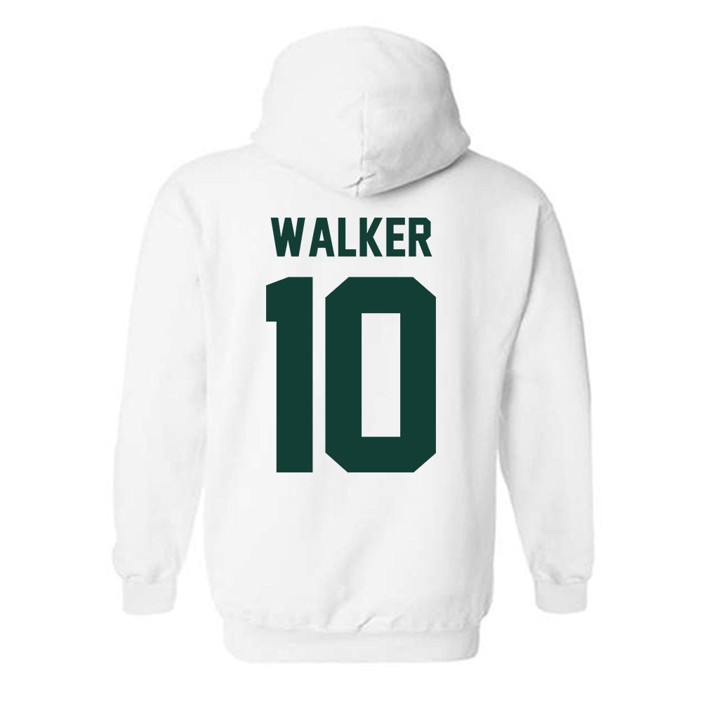 Michigan State - NCAA Women's Basketball : Lauren Walker - Classic Shersey Hooded Sweatshirt-1