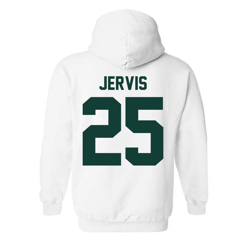 Michigan State - NCAA Men's Basketball : Jasiah Jervis - Classic Shersey Hooded Sweatshirt-4