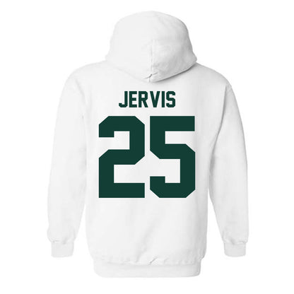 Michigan State - NCAA Men's Basketball : Jasiah Jervis - Classic Shersey Hooded Sweatshirt-4