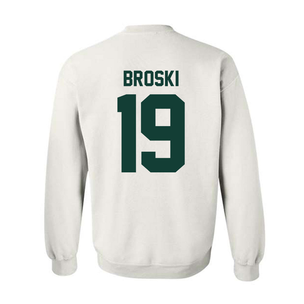 Michigan State - NCAA Baseball : Adam Broski - Classic Shersey Crewneck Sweatshirt-1