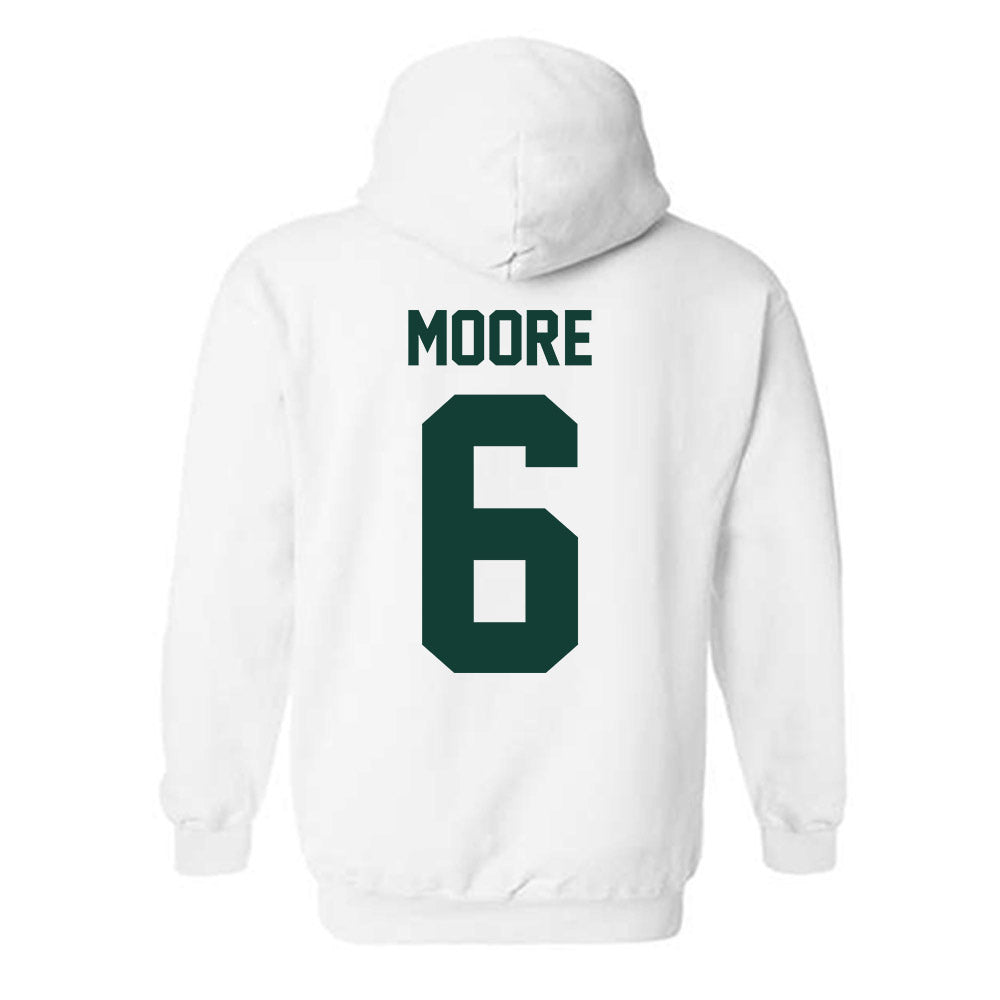Michigan State - NCAA Football : Fredrick Moore - Classic Shersey Hooded Sweatshirt-4
