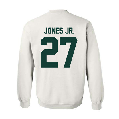 Michigan State - NCAA Football : Darrin Jones Jr. - Classic Shersey Crewneck Sweatshirt-4