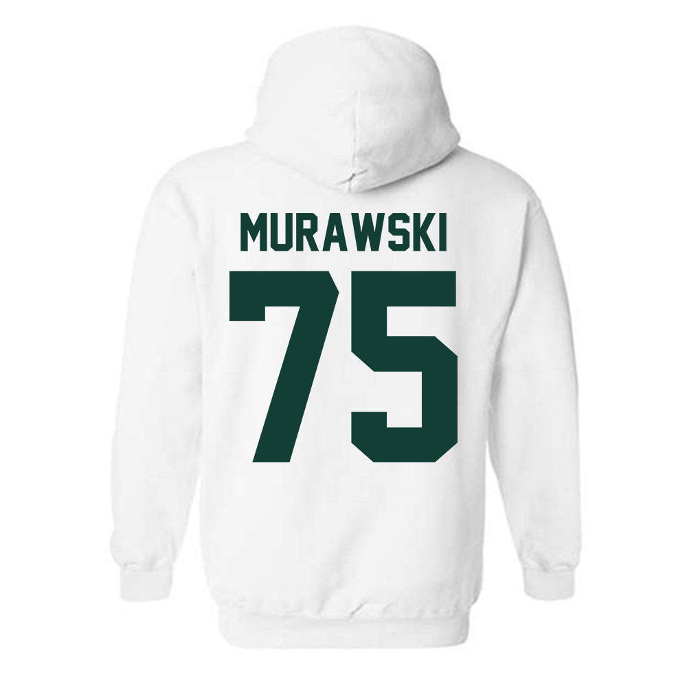 Michigan State - NCAA Football : Benjamin Murawski - Classic Shersey Hooded Sweatshirt-4