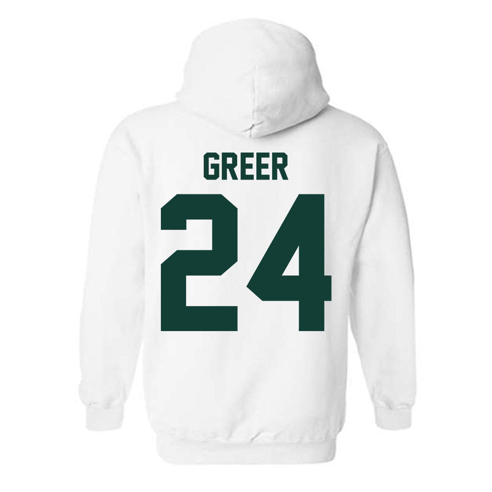Michigan State - NCAA Softball : Hannah Greer - Classic Shersey Hooded Sweatshirt-1