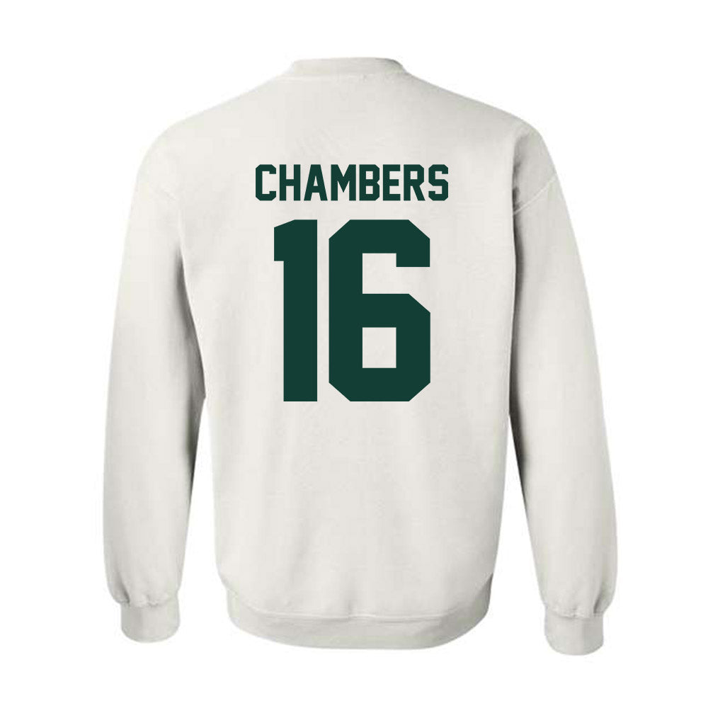 Michigan State - NCAA Baseball : Brady Chambers - Classic Shersey Crewneck Sweatshirt-1