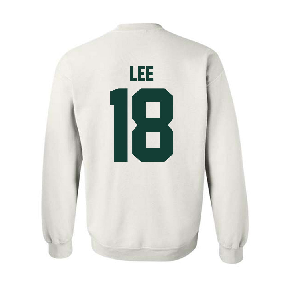 Michigan State - NCAA Men's Ice Hockey : Ryker Lee - Classic Shersey Crewneck Sweatshirt-1