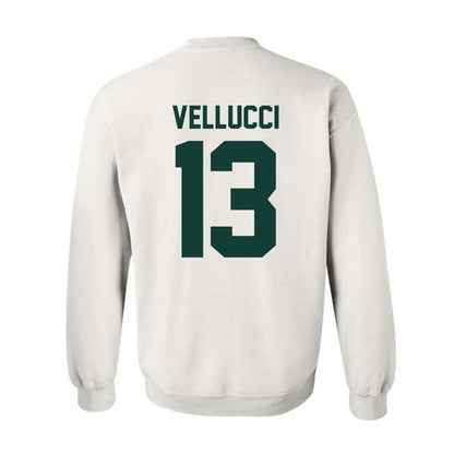 Michigan State - NCAA Women's Volleyball : Sarah Vellucci - Classic Shersey Crewneck Sweatshirt-4