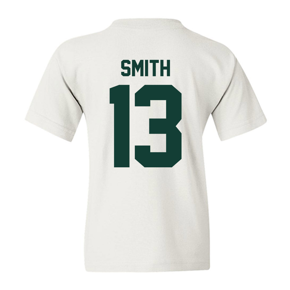 Michigan State - NCAA Football : Isaac Smith - Classic Shersey Youth T-Shirt-4