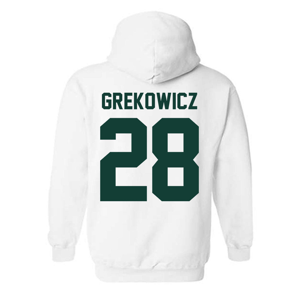 Michigan State - NCAA Men's Soccer : Jake Grekowicz - Classic Shersey Hooded Sweatshirt-1